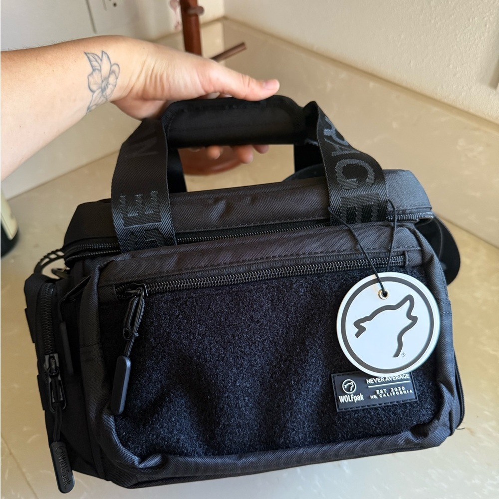 Brand New Wolfpak 9L ALPHA BLACK MINI TACTICAL LUNCH BOX